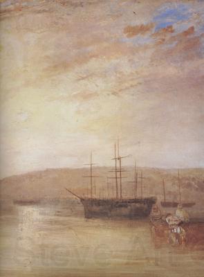 Joseph Mallord William Turner Shipping off East Cowes Headland (mk31) Spain oil painting art